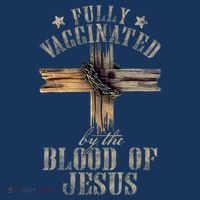 Christian Jesus Lover Fully Vaccinated By The Blood Of Jesus Women's Hoodie thumb 2