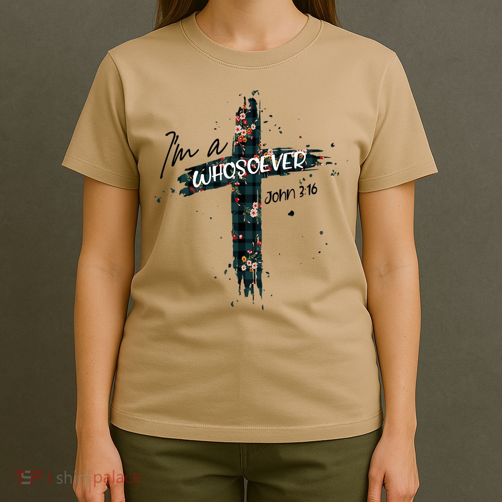 Christian Jesus Lovers Bible Quote John 316 I'm Whosoever T-Shirt