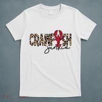 Crawfish Junkie Leopard Cheetah Crawfish Lover T-Shirt thumb 5