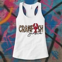 Crawfish Junkie Leopard Cheetah Crawfish Lover Women's Tank Top thumb 3