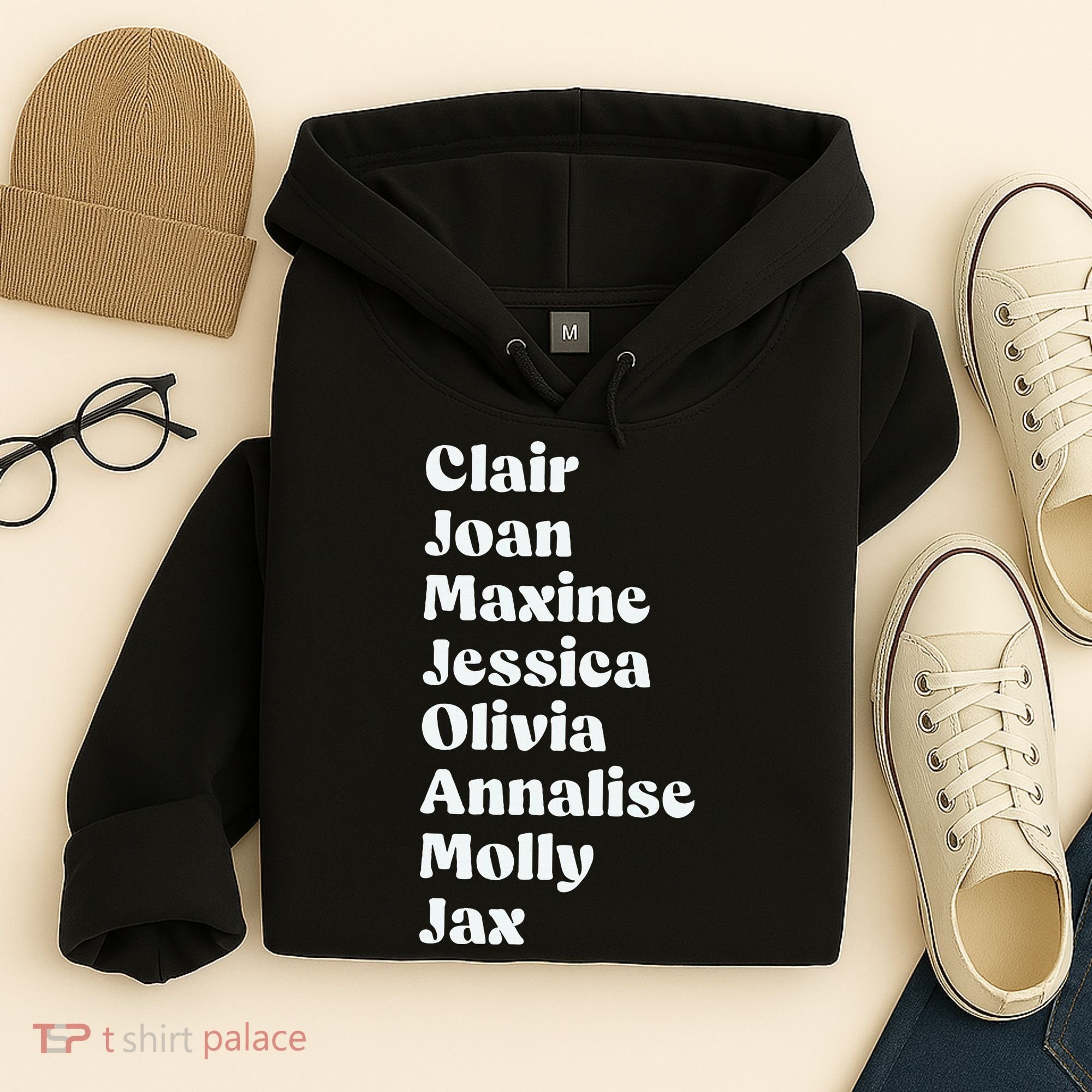 Clair Joan Maxine Jessica Olivia Annalise Molly Jax Hoodie