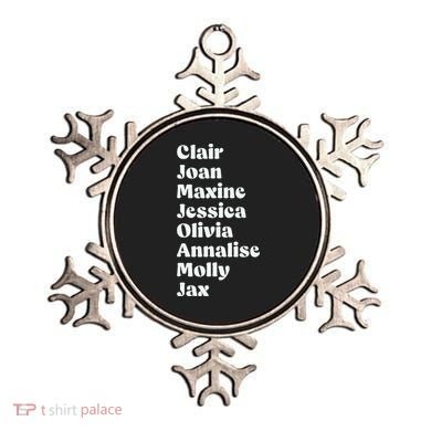 Clair Joan Maxine Jessica Olivia Annalise Molly Jax Ornament