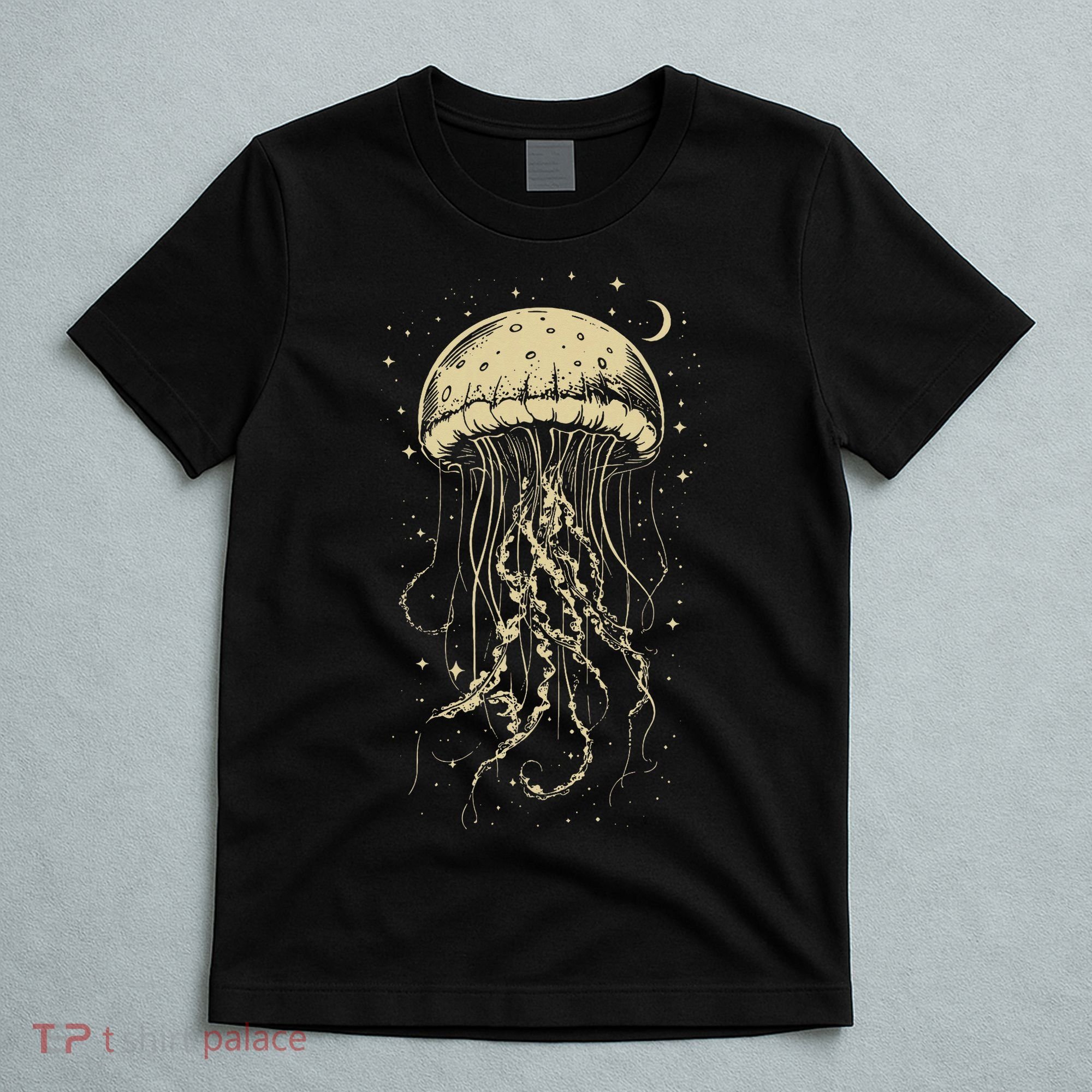 Celestial Jellyfish Marine Biology Ocean Animal Scuba Diving T-Shirt