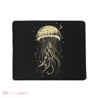 Celestial Jellyfish Marine Biology Ocean Animal Scuba Diving Mousepad thumb 0