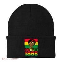 Celebrate Juneteenth Messy Bun Black Women 1865 Juneteenth Beanie thumb 0