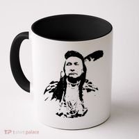 Chief Joseph Nez Perce Native American Indian History Hero Gift Coffee Mug thumb 0