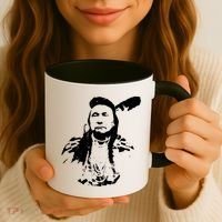 Chief Joseph Nez Perce Native American Indian History Hero Gift Coffee Mug thumb 3