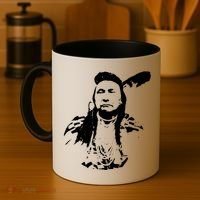 Chief Joseph Nez Perce Native American Indian History Hero Gift Coffee Mug thumb 4
