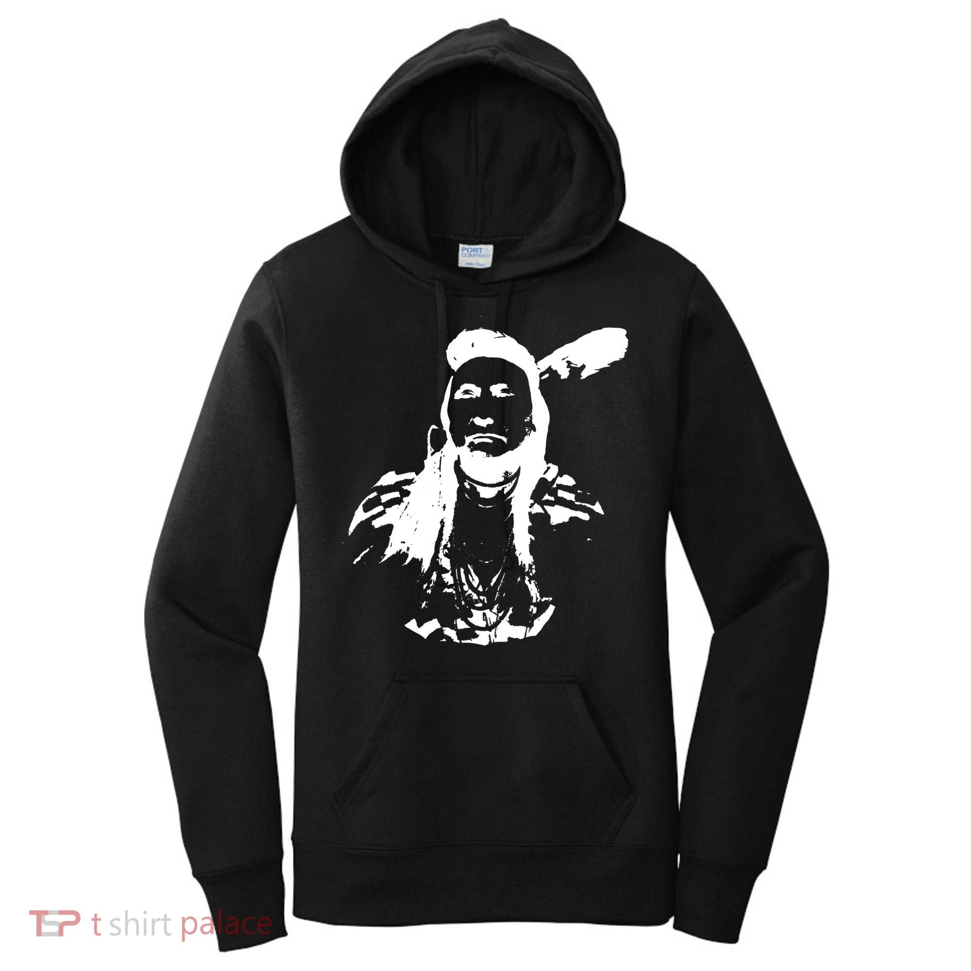 Chief Joseph Nez Perce Native American Indian History Hero Gift Women's Hoodie