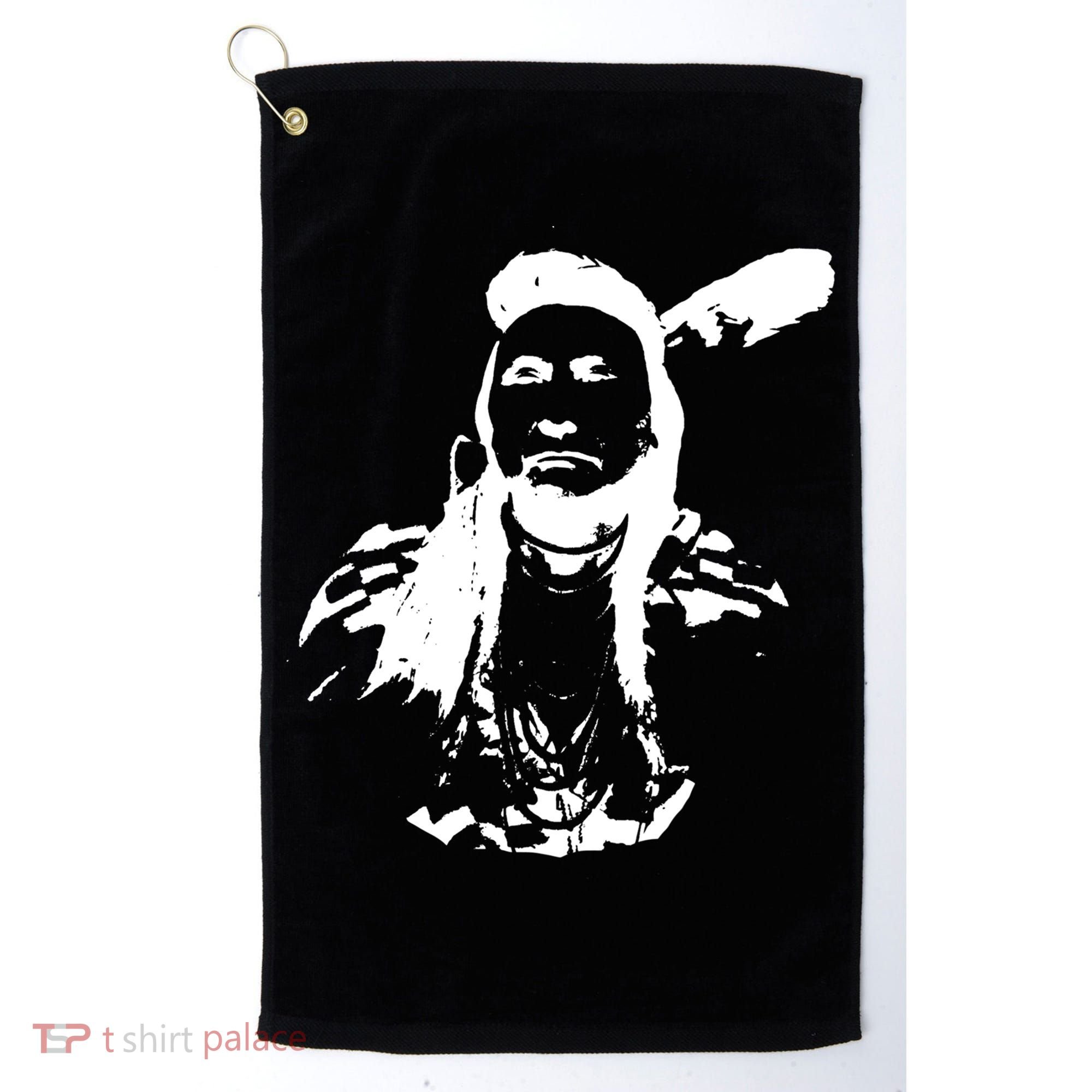 Chief Joseph Nez Perce Native American Indian History Hero Gift Golf Towel