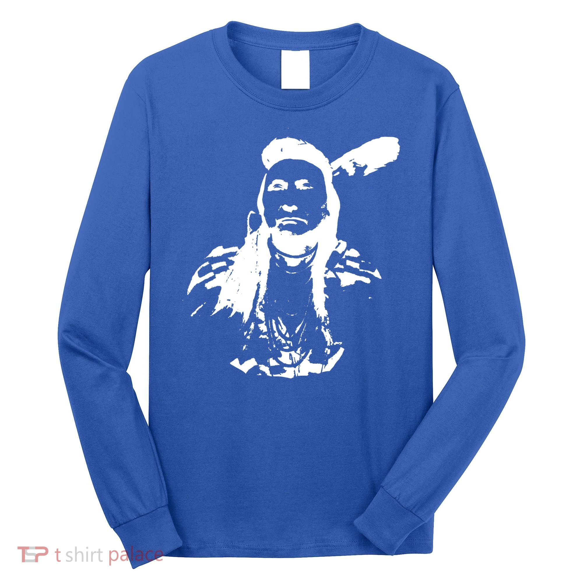 Chief Joseph Nez Perce Native American Indian History Hero Gift Long Sleeve Shirt