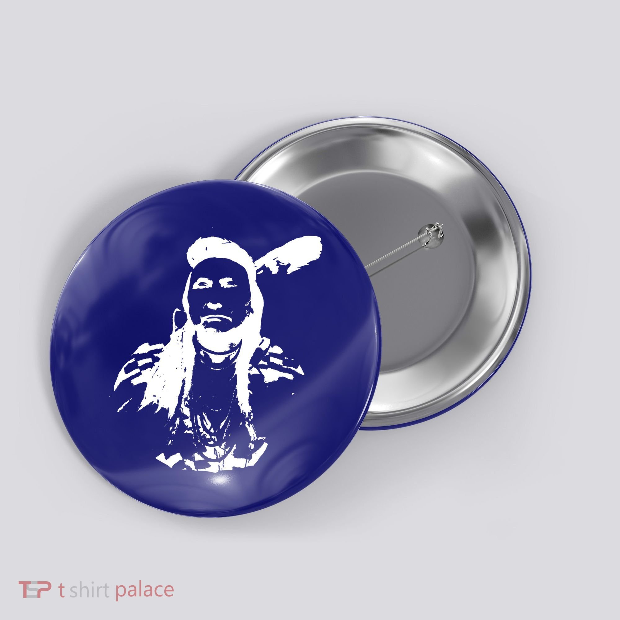 Chief Joseph Nez Perce Native American Indian History Hero Gift Button