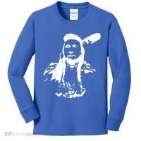 Chief Joseph Nez Perce Native American Indian History Hero Gift Kids Long Sleeve Shirt thumb 0