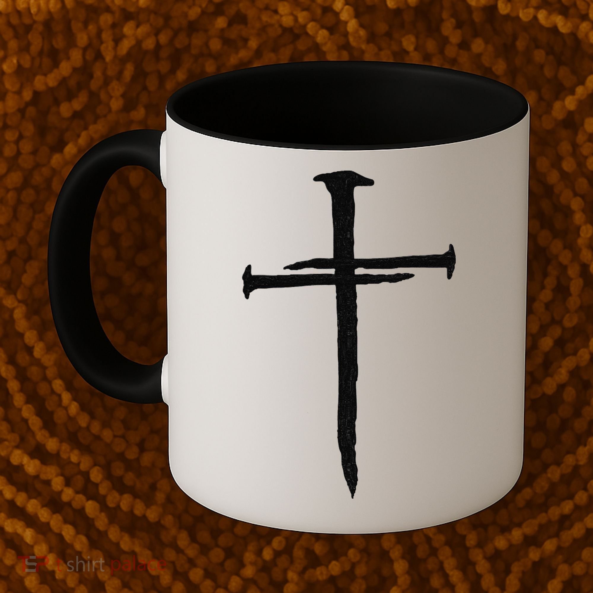 Christian Jesus Nail Cross Coffee Mug