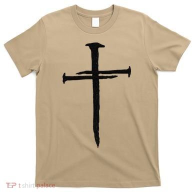 Christian Jesus Nail Cross T-Shirt
