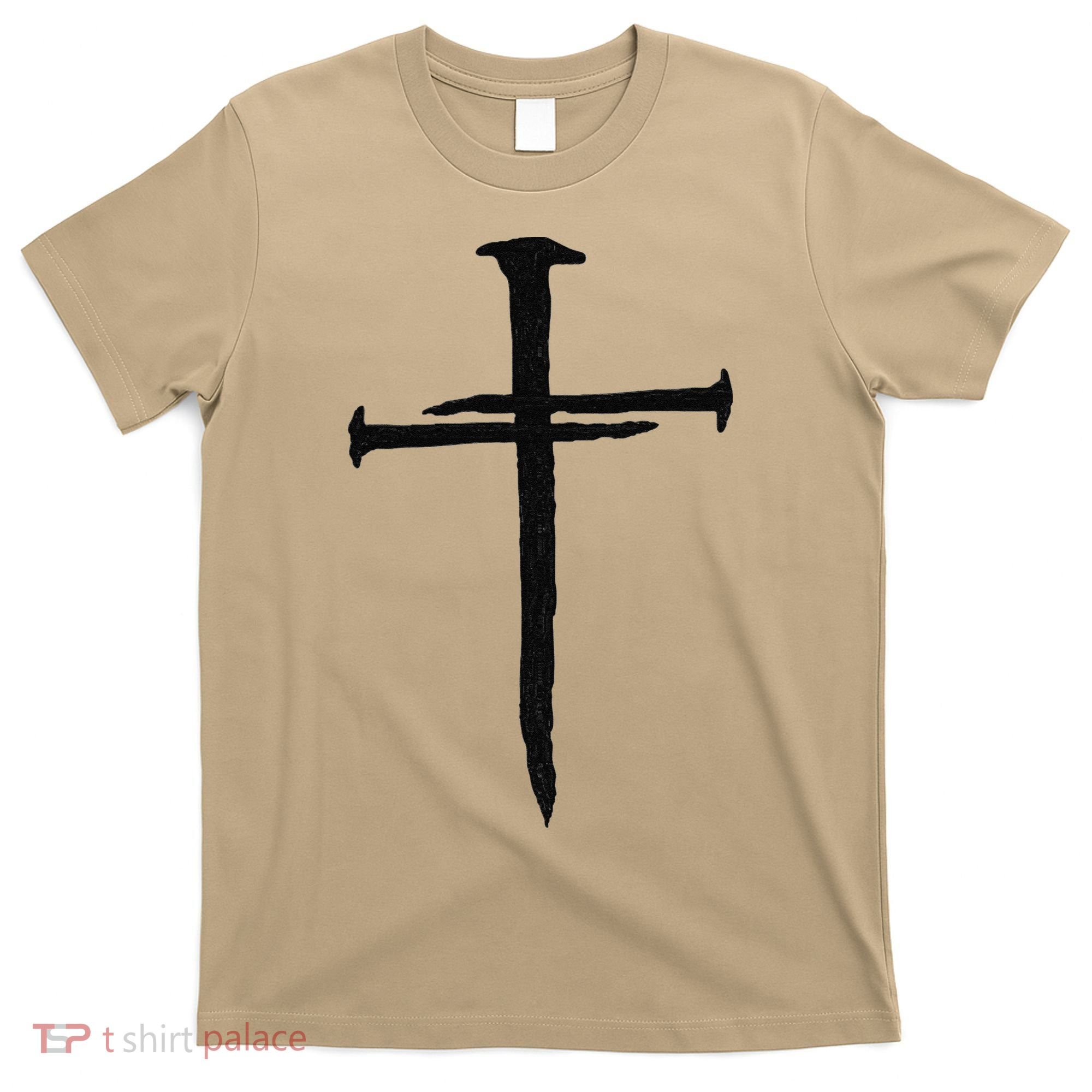 Christian Jesus Nail Cross T-Shirt