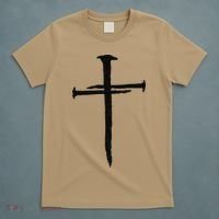 Christian Jesus Nail Cross T-Shirt thumb 5
