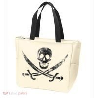 Calico Jack Pirate Flag Jolly Roger Distressed Graphic Tote Bag thumb 3