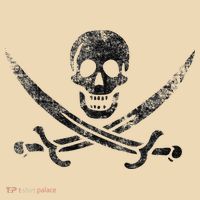 Calico Jack Pirate Flag Jolly Roger Distressed Graphic Tote Bag thumb 4