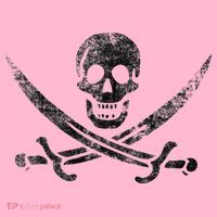 Calico Jack Pirate Flag Jolly Roger Distressed Graphic Coaster thumb 2