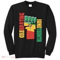 Celebrating Juneteenth Power Fist Sweatshirt thumb 0