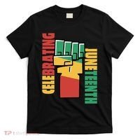 Celebrating Juneteenth Power Fist T-Shirt thumb 0