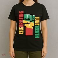 Celebrating Juneteenth Power Fist T-Shirt thumb 4
