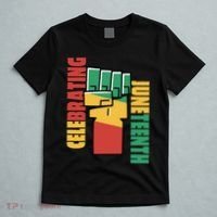Celebrating Juneteenth Power Fist T-Shirt thumb 5
