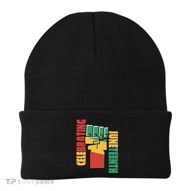 Celebrating Juneteenth Power Fist Beanie