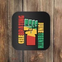 Celebrating Juneteenth Power Fist Coaster thumb 0