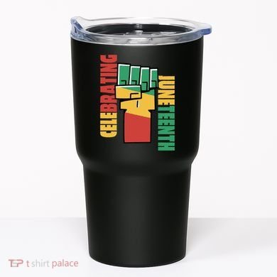 Celebrating Juneteenth Power Fist Tumbler