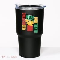 Celebrating Juneteenth Power Fist Tumbler thumb 0