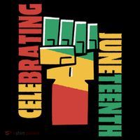 Celebrating Juneteenth Power Fist Mousepad thumb 1