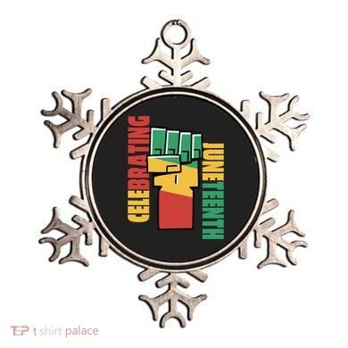 Celebrating Juneteenth Power Fist Ornament
