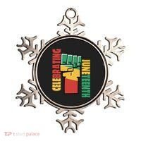 Celebrating Juneteenth Power Fist Ornament thumb 0