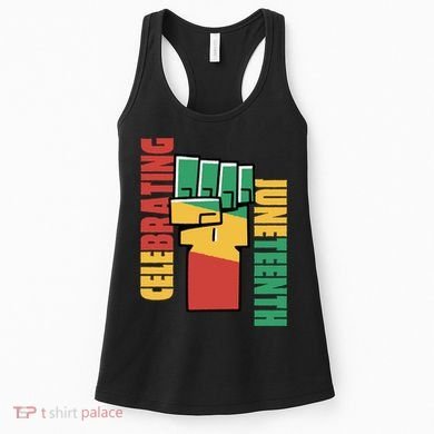 Celebrating Juneteenth Power Fist Women's Tank Top