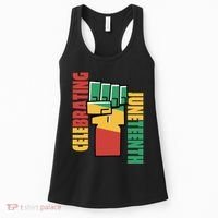 Celebrating Juneteenth Power Fist Women's Tank Top thumb 0