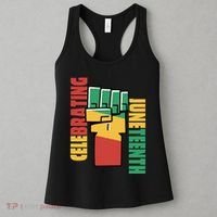Celebrating Juneteenth Power Fist Women's Tank Top thumb 3