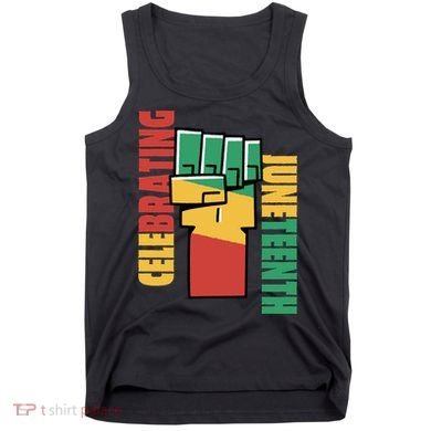 Celebrating Juneteenth Power Fist Tank Top