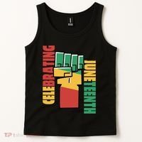Celebrating Juneteenth Power Fist Tank Top thumb 2