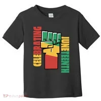 Celebrating Juneteenth Power Fist Toddler T-Shirt thumb 0