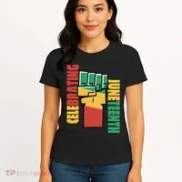 Celebrating Juneteenth Power Fist Women's T-Shirt thumb 4