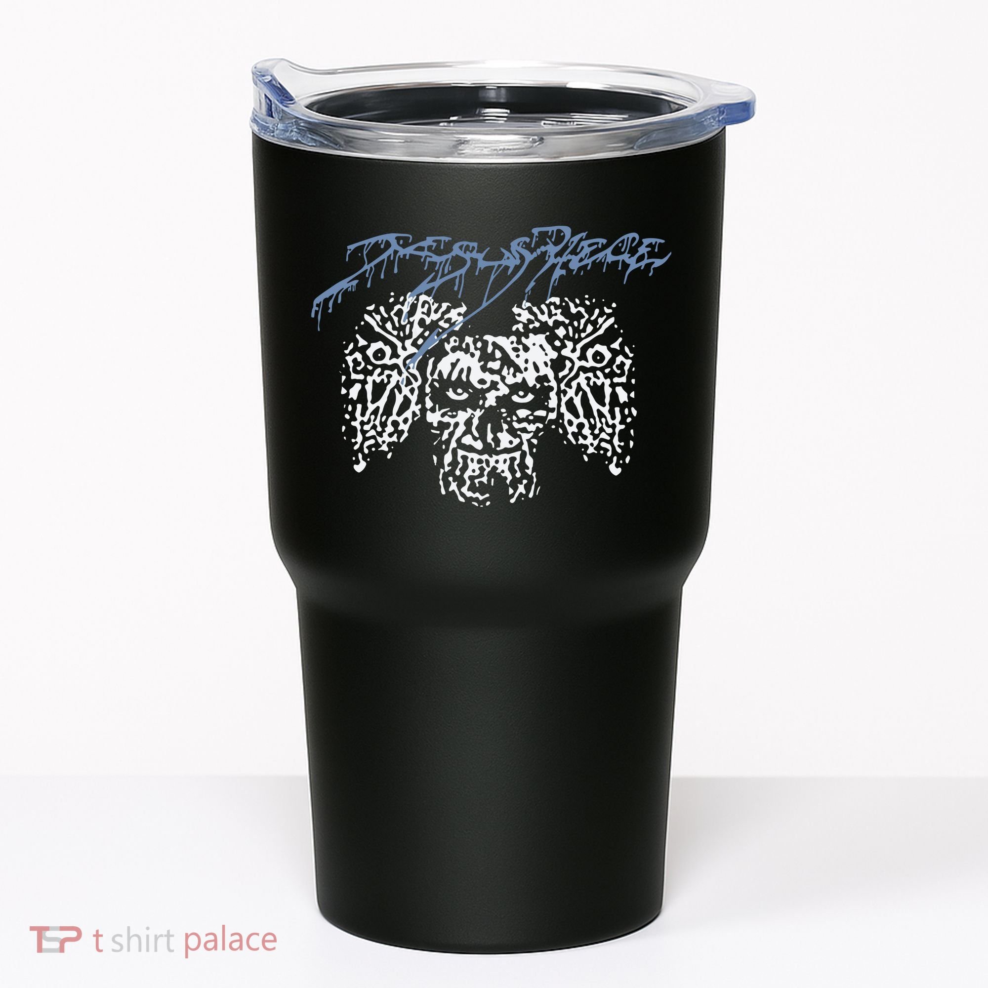 Coldcuts Jesus Piece Three Skulls Tumbler