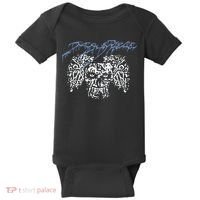 Coldcuts Jesus Piece Three Skulls Baby Bodysuit thumb 0