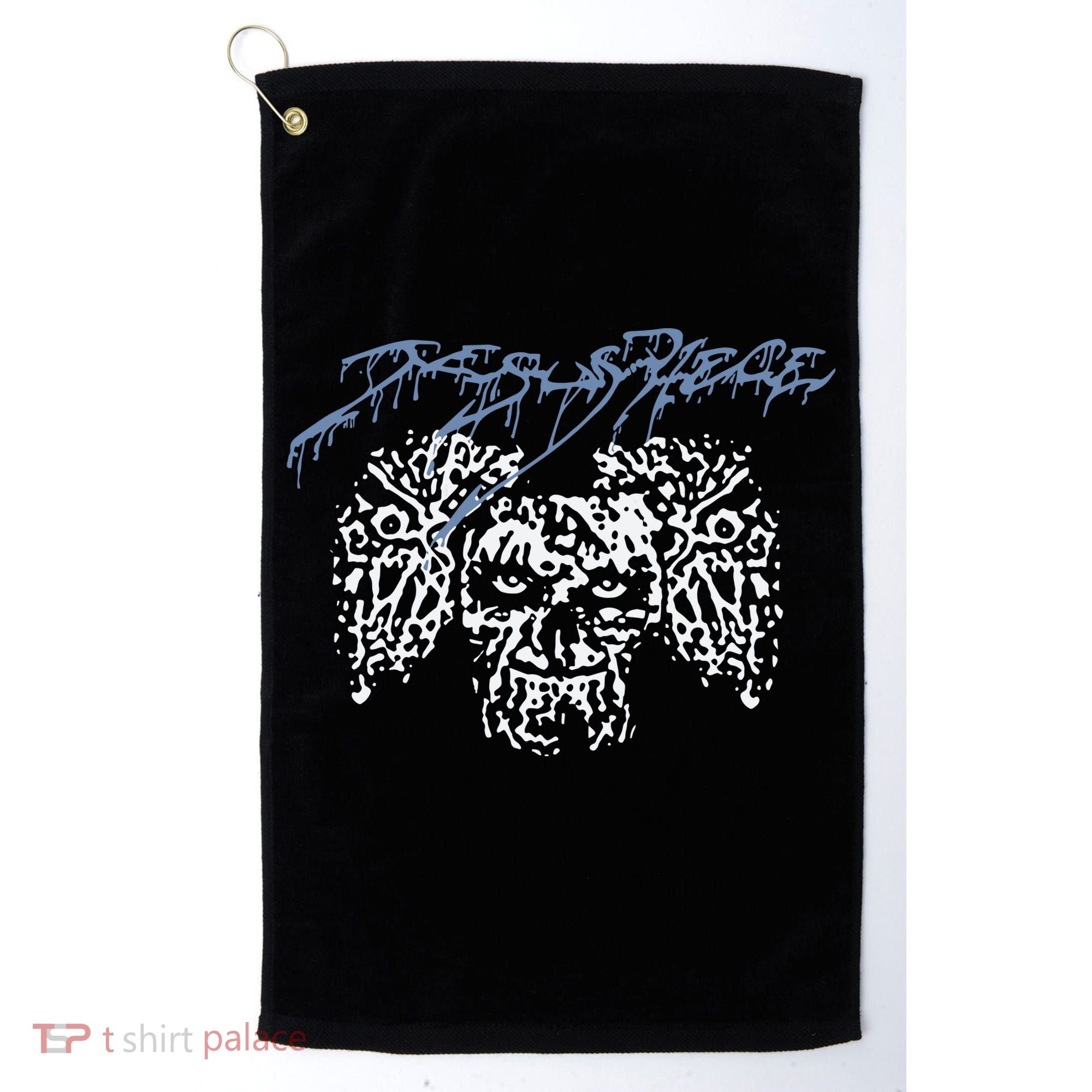 Coldcuts Jesus Piece Three Skulls Golf Towel