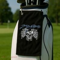 Coldcuts Jesus Piece Three Skulls Golf Towel thumb 2