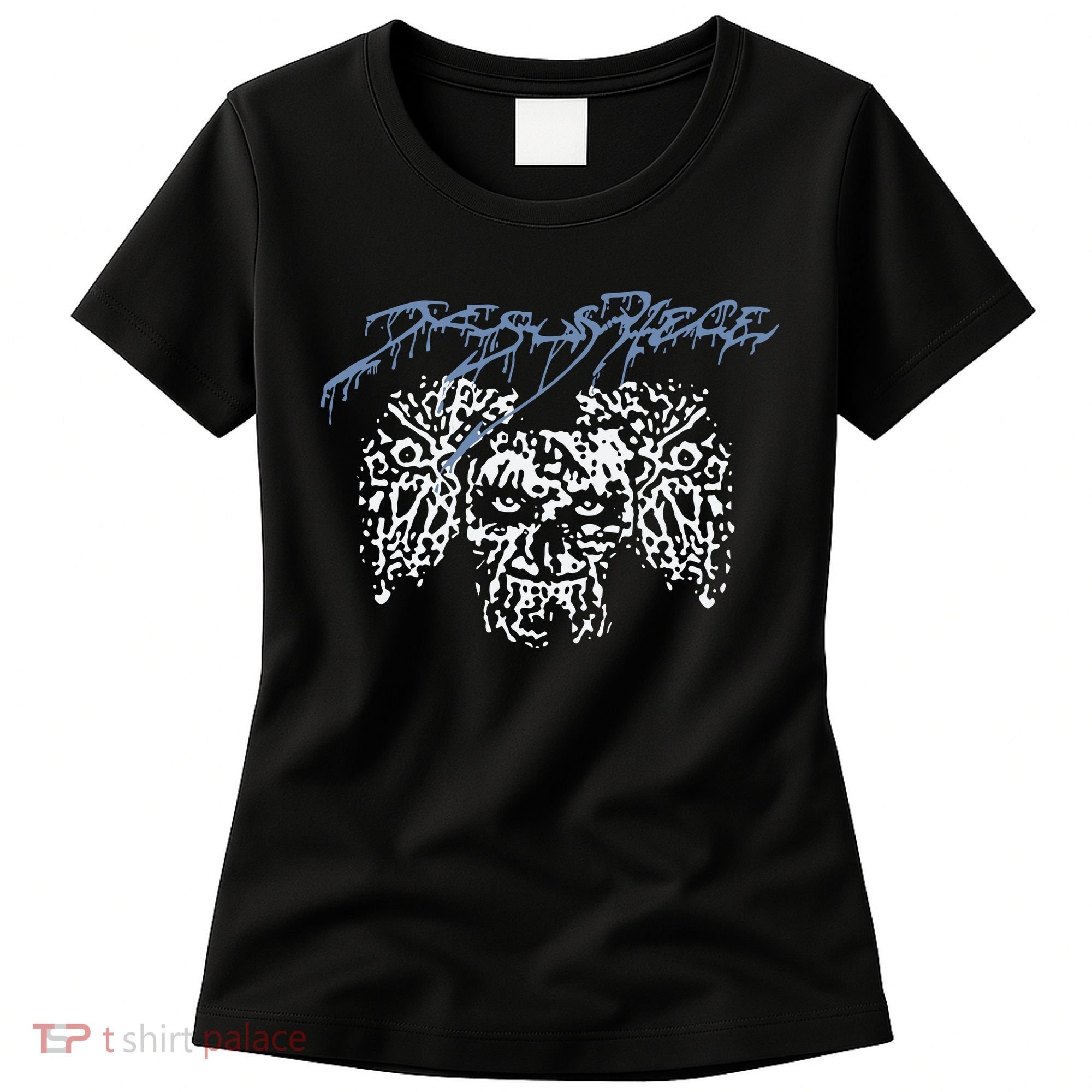 Coldcuts Jesus Piece Three Skulls Women's T-Shirt