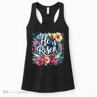 Christian Jesus Religious Bible Verse Spirit Motivational Quotes Women's Tank Top thumb 0