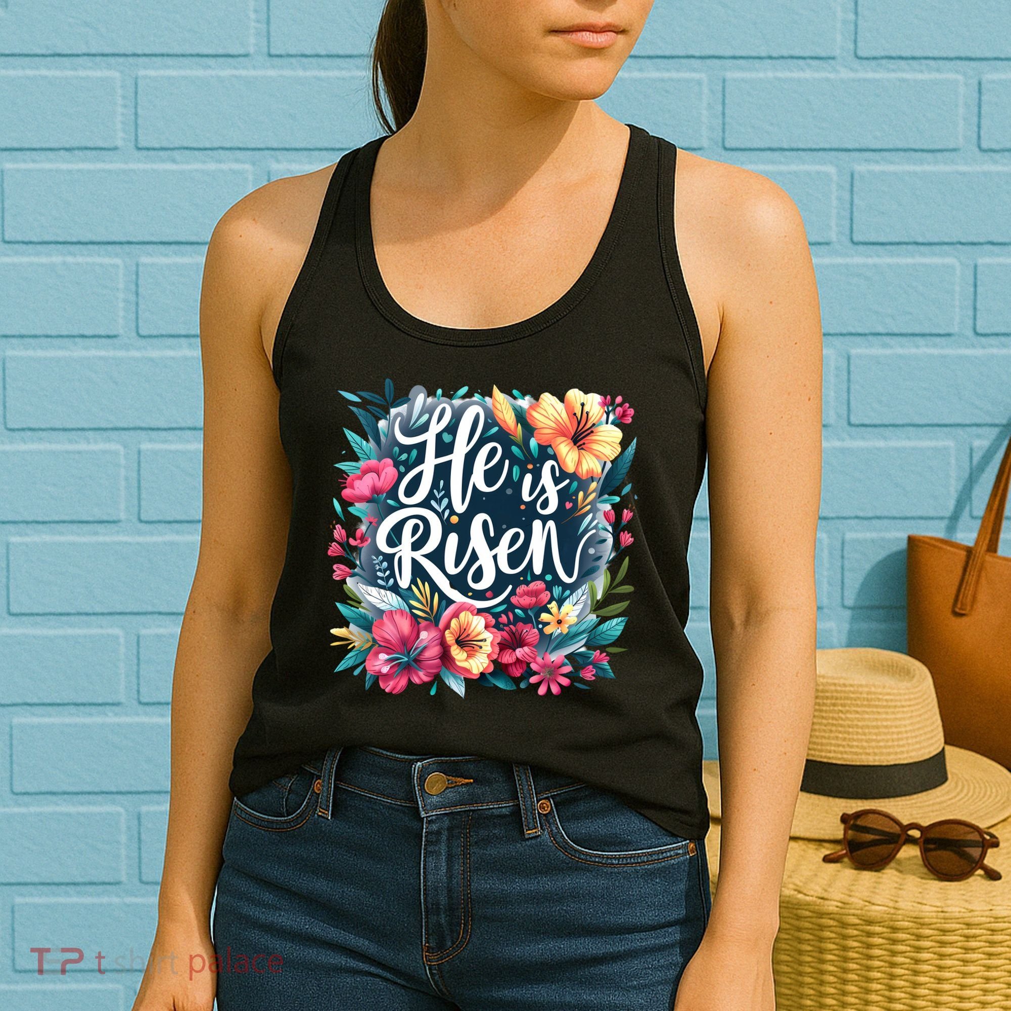 Christian Jesus Religious Bible Verse Spirit Motivational Quotes Women's Tank Top