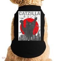 Catzilla Japanese Sunset Style Cat Doggie Tank thumb 0